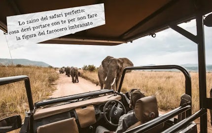 safari zaino perfetto